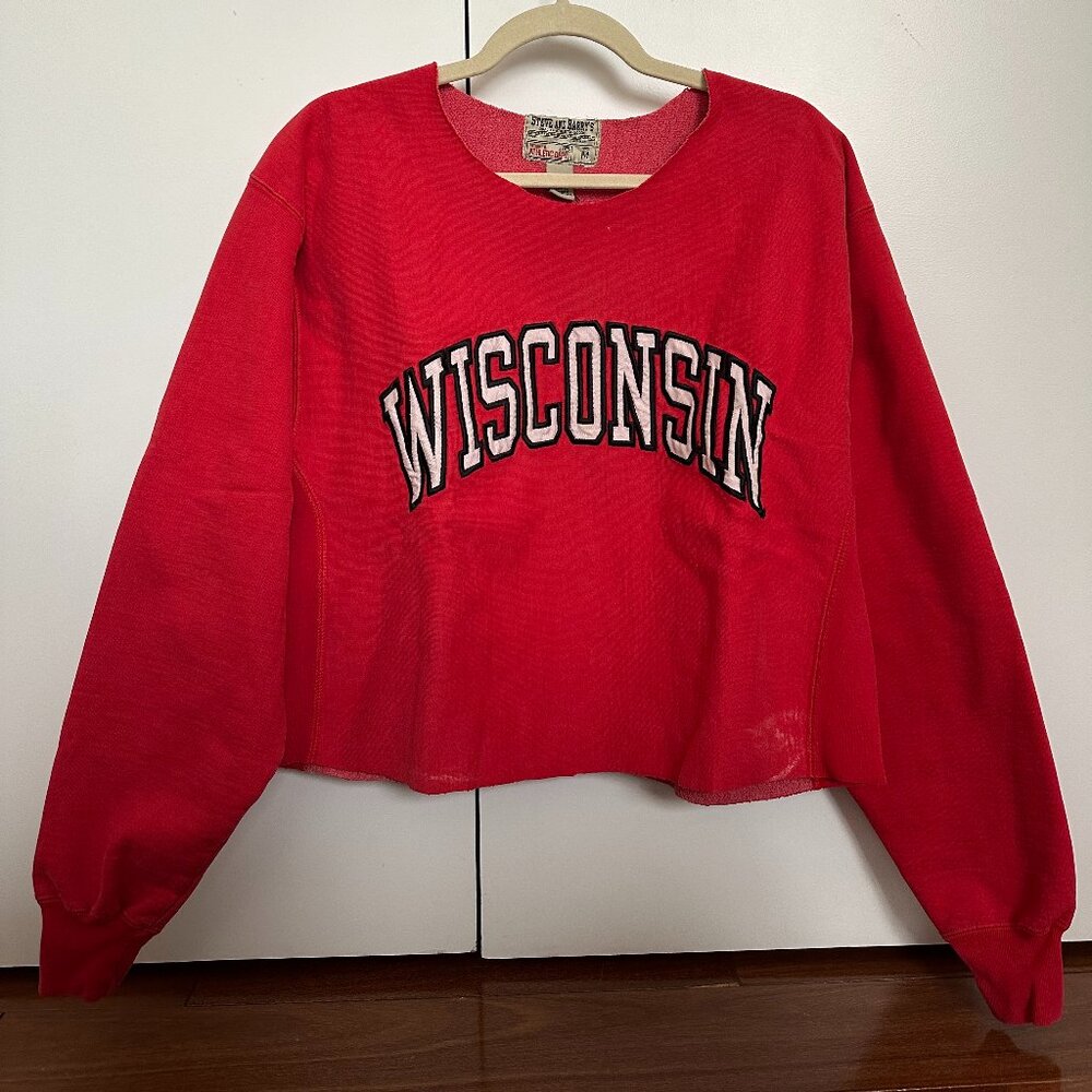 Vintage University of Wisconsin Crewneck - Size M